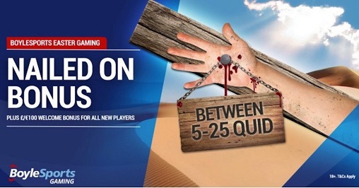 BoyleSports nailed on bonus